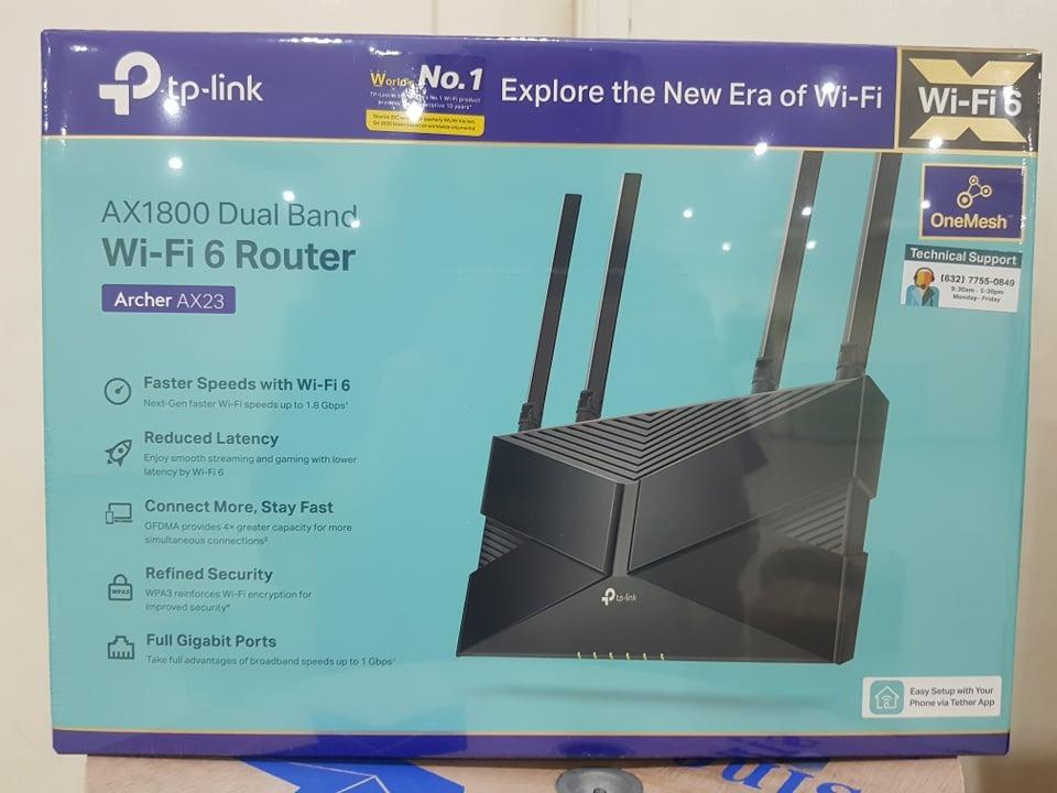 TP-Link Archer AX23 AX1800 Dual-Band Wi-Fi 6 Router, Computers & Tech ...