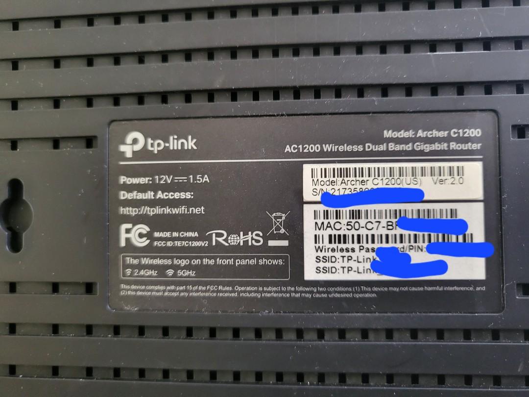 Tp-link Archer C1200 router, Computers & Tech, Office & Business ...