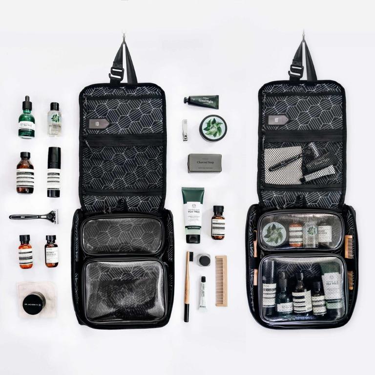 Travel Packer The Slimmest & Modular Toiletry Bag from Side By Side