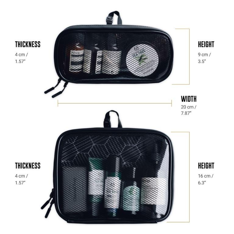 Travel Packer The Slimmest & Modular Toiletry Bag from Side By Side