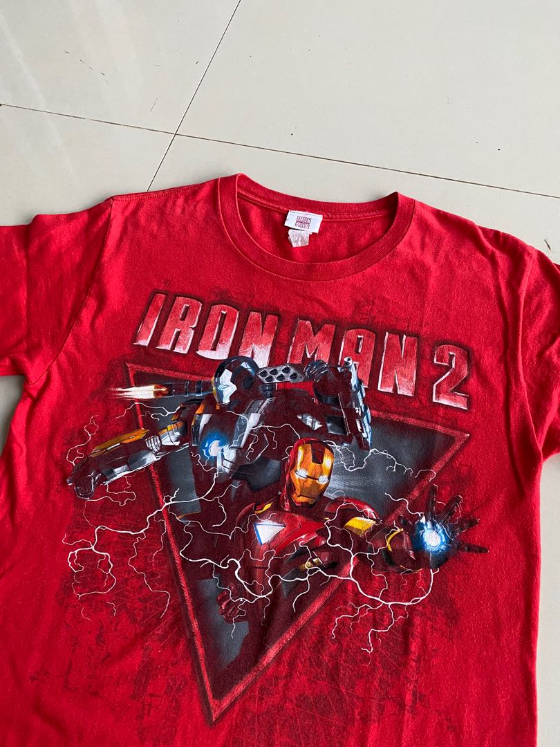 TSHIRT IRON MAN 2 ©️2010, Fesyen Pria 