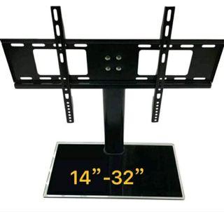 Tv stand base desk table mount stand for 14 to 32 inches tv