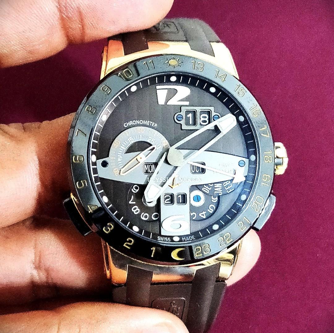 Ulysse Nardin El Toro Perpetual Calendar GMT Rose Gold, Luxury