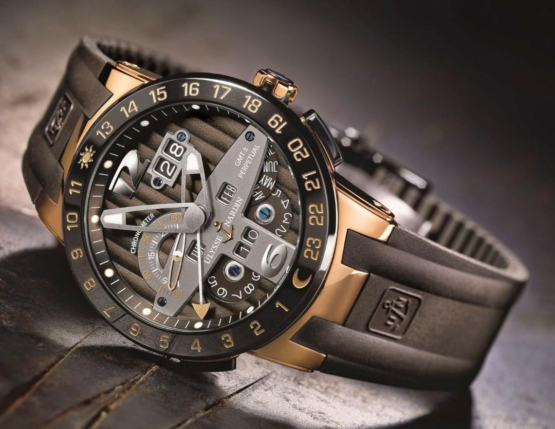 Ulysse Nardin El Toro Perpetual Calendar GMT Rose Gold Luxury