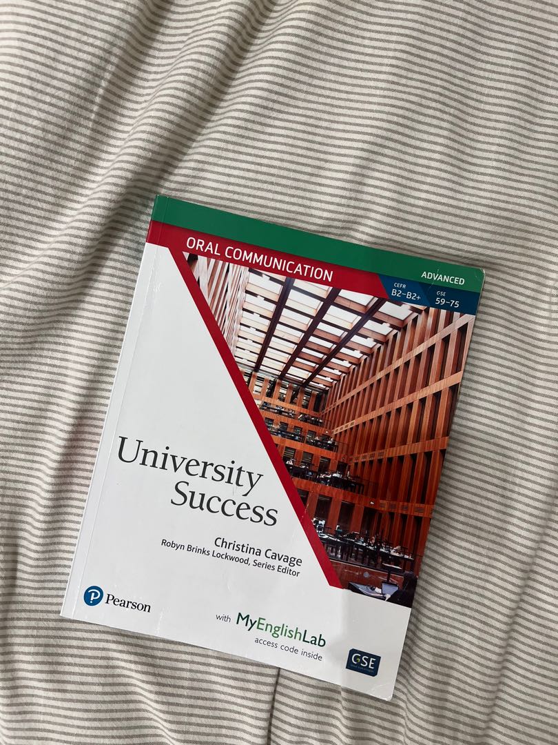 Oral　1st　Communication　評量練習在旋轉拍賣　MyEnglishLab　Advanced,　Student　Book　with　Success　興趣及遊戲,　書本及雜誌,　University　版本,