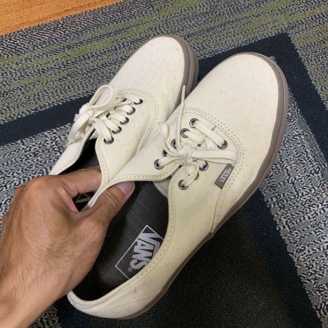 Vans cream gum sole discount