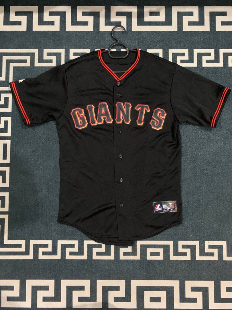 Vintage MLB majestic Jersey Sf giants black tag, Men's Fashion, Tops &  Sets, Tshirts & Polo Shirts on Carousell