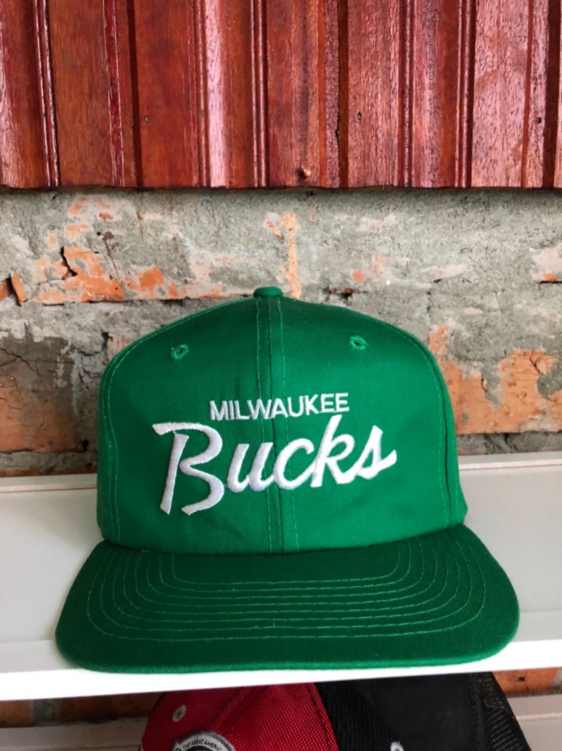 Vintage Milwaukee Bucks Sports Specialties Script Snapback Basketball –  Stuck In The 90s Sports