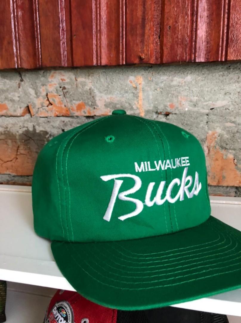 Milwaukee Bucks Team Script Golfer NBA Snapback Hat – Basketball Jersey  World