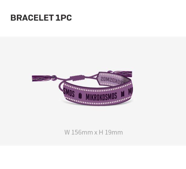 Bts merch shop bracelet