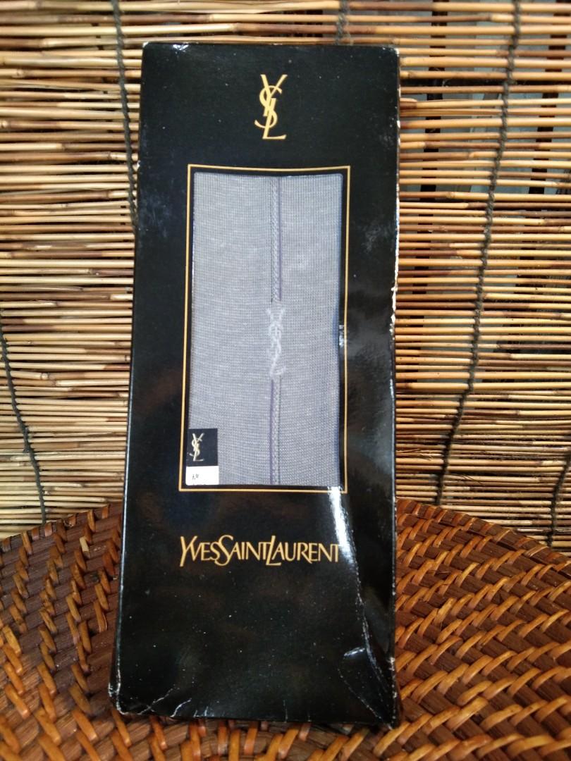 YSL SOCKS GRAY, Men's Fashion, Watches & Accessories, Socks on Carousell