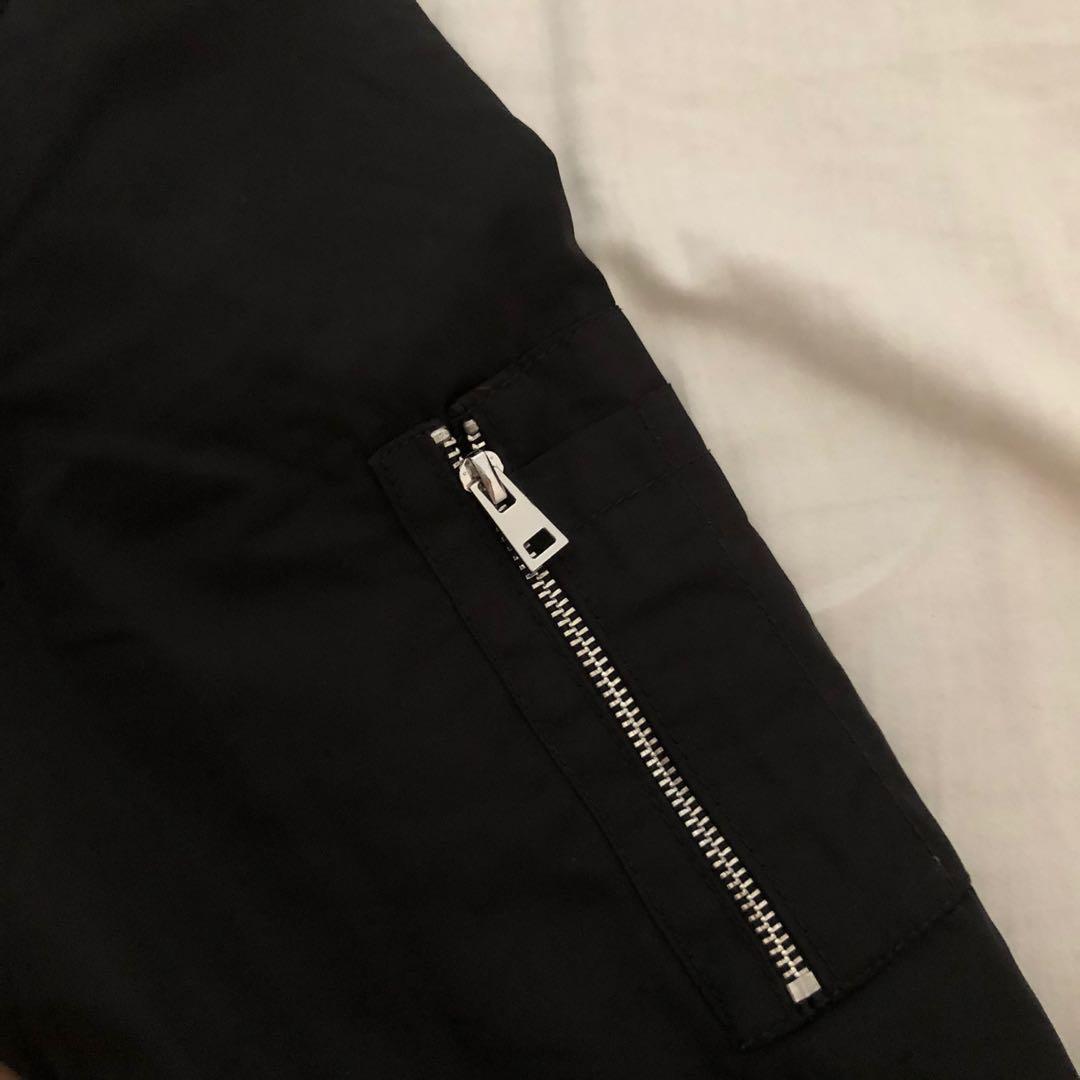 Zara Black Bomber Jacket, Women's Fashion, Coats, Jackets and Outerwear