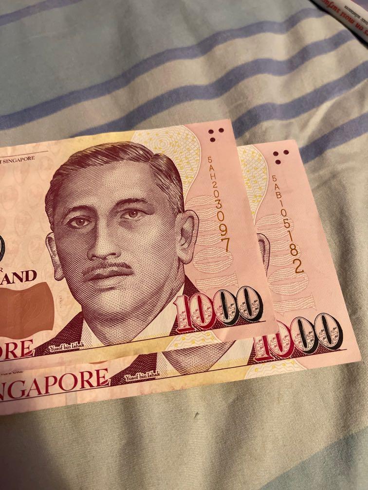 CNY notes $1000, Hobbies & Toys, Memorabilia & Collectibles, Currency ...