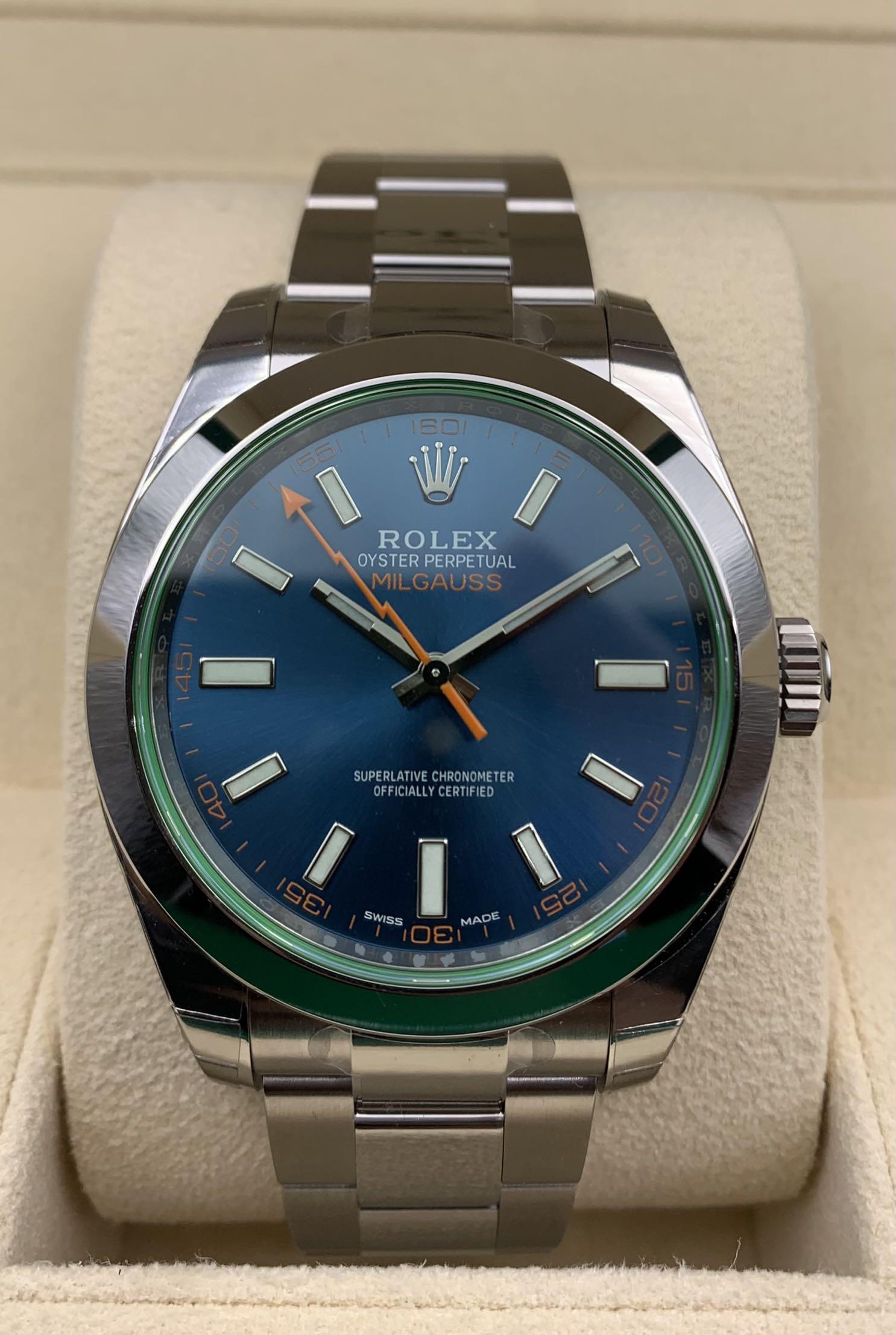 sticker Rolex Milgauss Z-Blue 116900GV 