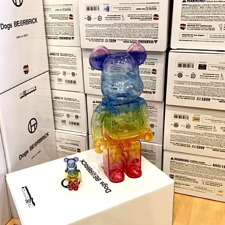 【のため】 MEDICOM TOY - BE@RBRICK Dogs 100％ & 400％ ベアブリックの ジナルカラ