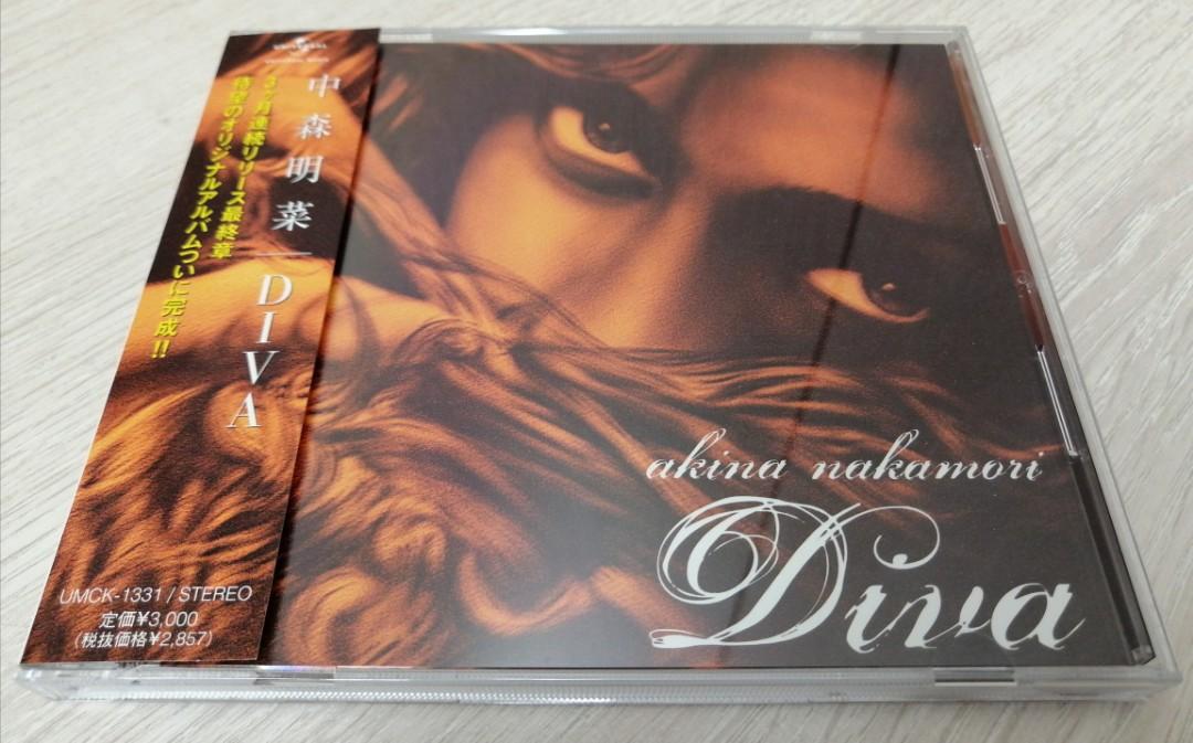 見本盤中森明菜DIVA CD ¥3,000日本本土版全套接近全新, 興趣及遊戲