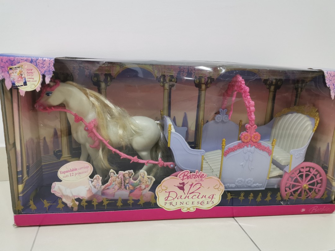 Princess barbie shop expandable carriage