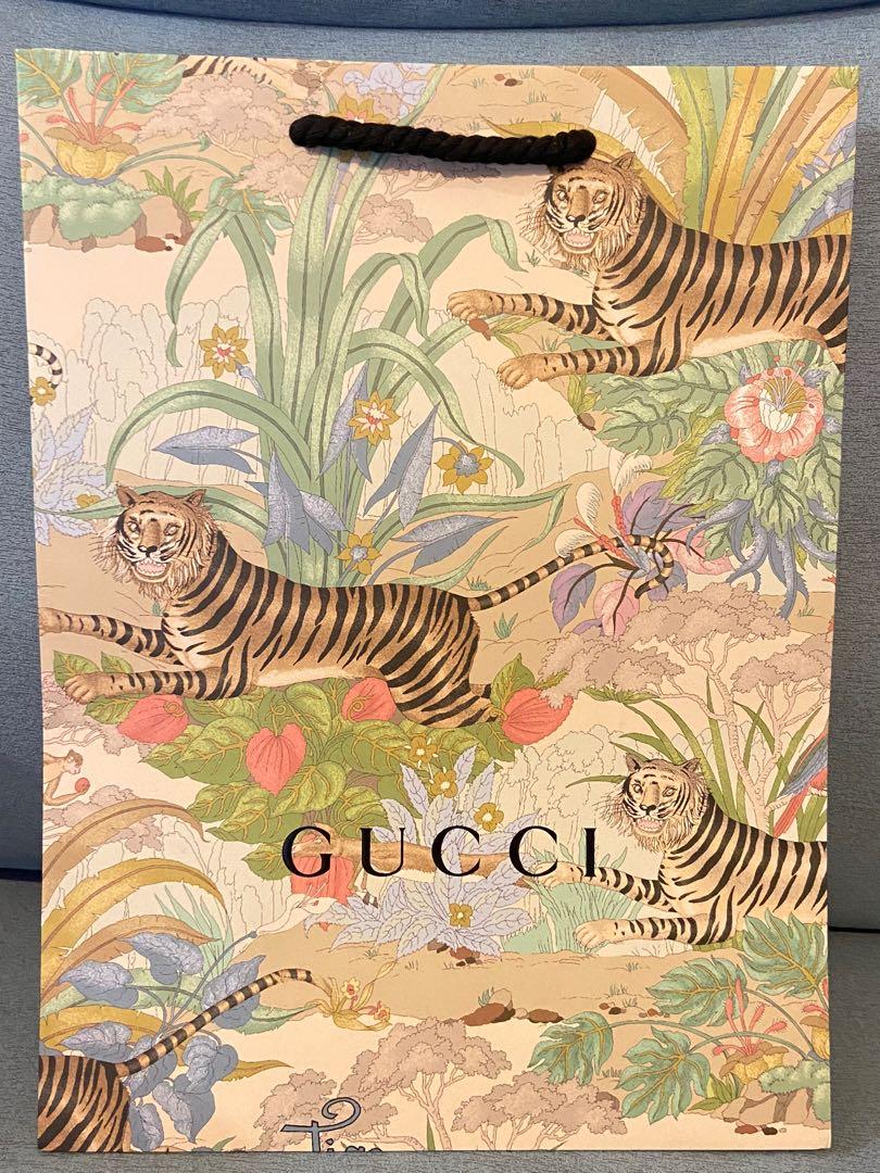 新 Gucci 新年限量紙袋 22 虎年 其他 其他 Carousell