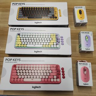 全新行貨 Logitech羅技POP KEYS 鍵盤+ POP MOUSE滑鼠套裝 現貨