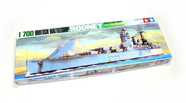 Tamiya 77502 1/700 British Rodney Battleship