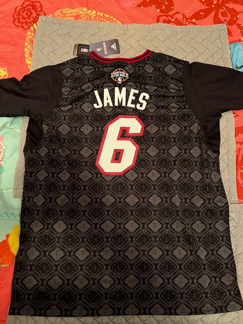 lebron el heat jersey