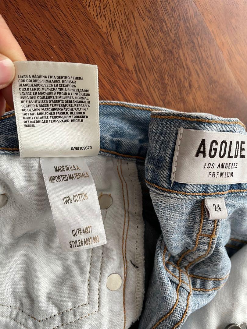 Agolde Criss Cross Jeans in colour 