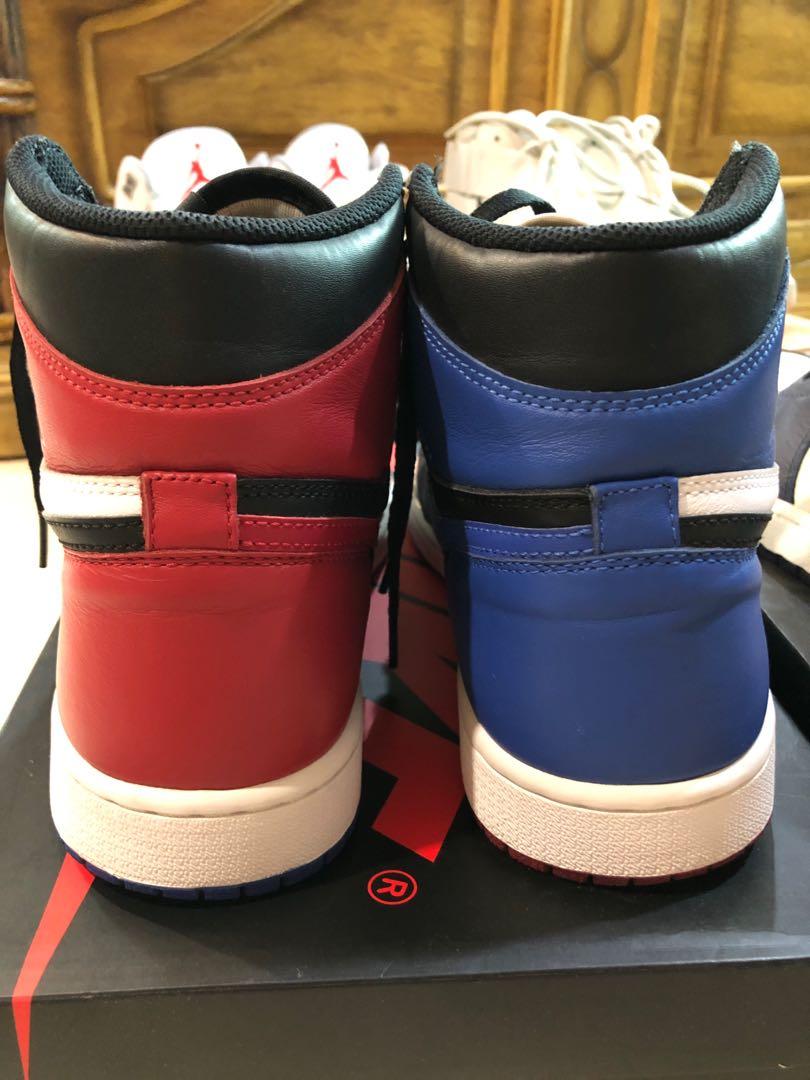 Air Jordan 1 Top 3 UK9, Men's Fashion 