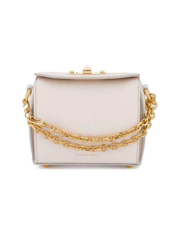 Alexander McQueen box bag Women s Fashion Bags Wallets Cross