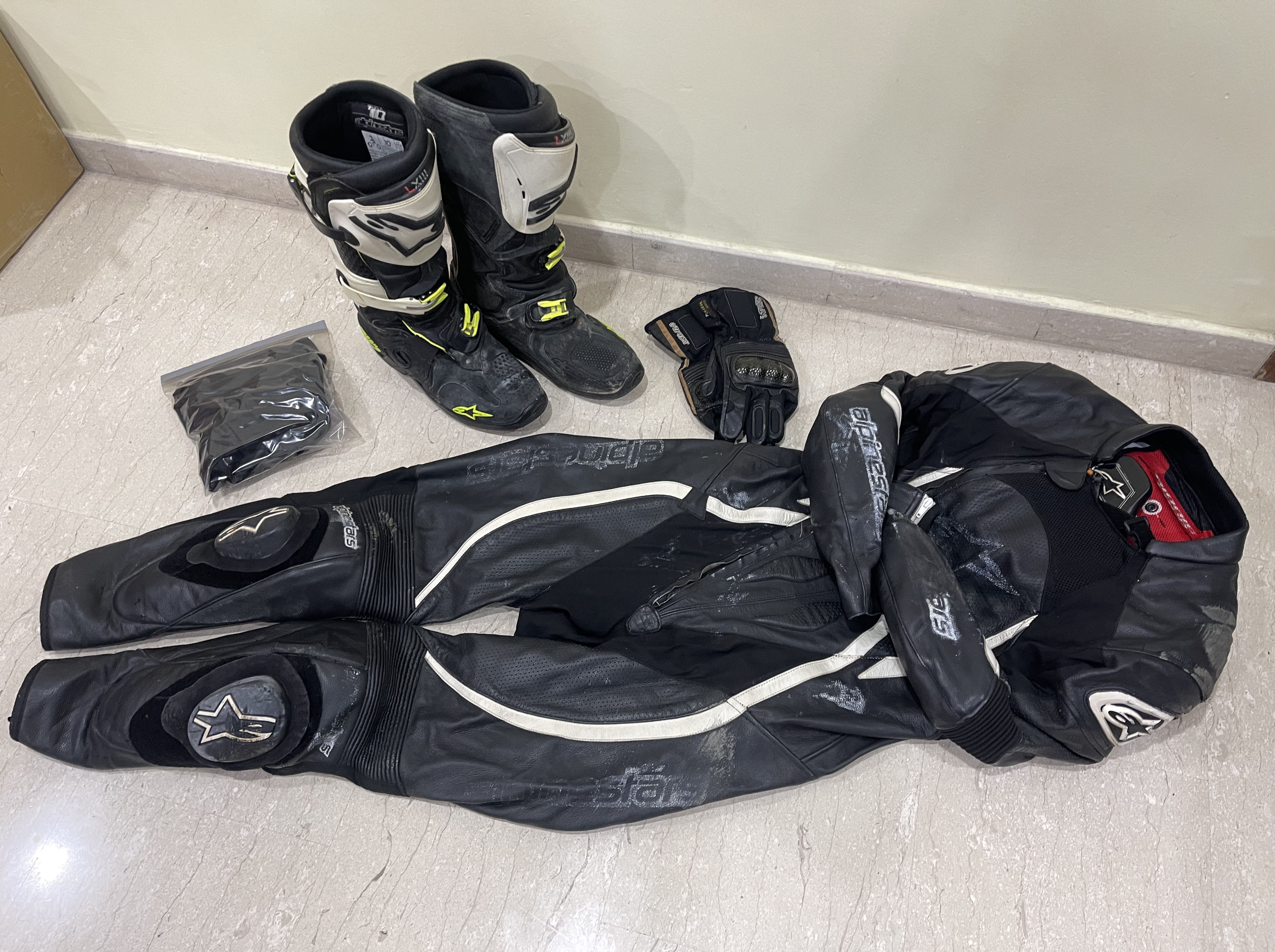 Alpinestar Race Suit Boots Inner Liner Motocross Supermoto KTM Suzuki