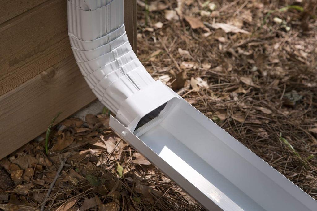 Amerimax FlexDrain 37030 Dripper Flipper Vinyl, White, Furniture