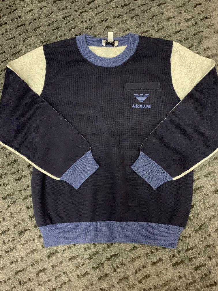 Armani jumper best sale junior