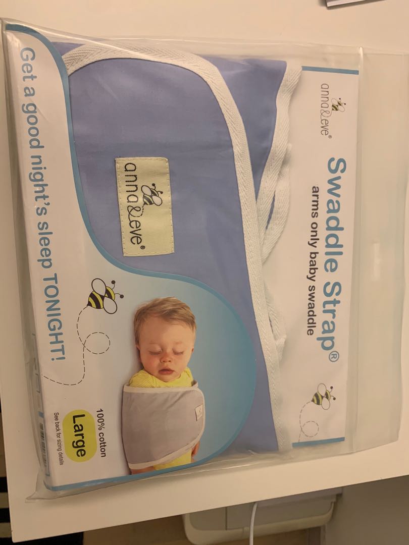 Arms only Velcro swaddle, Babies & Kids, Babies & Kids Fashion on Carousell