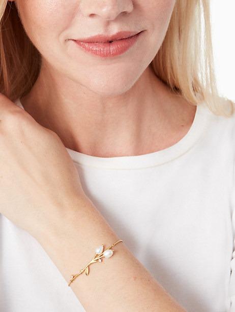 AUTHENTIC KATESPADE brilliant branches slider bracelet color
