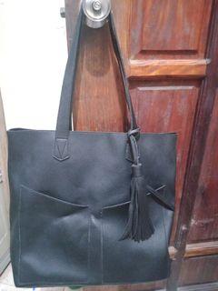 Authentic Steve Madden Black Large tote bag