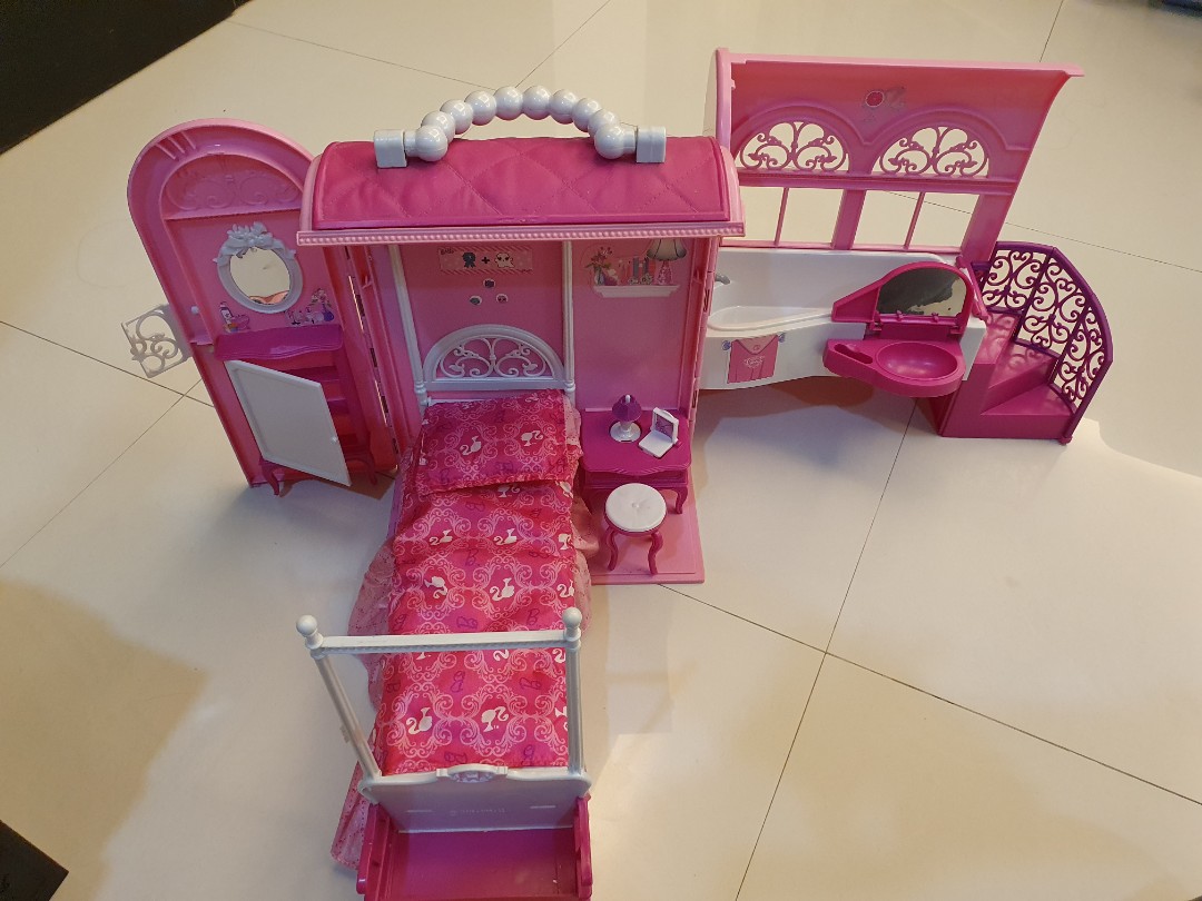 Barbie bedroom shop set price