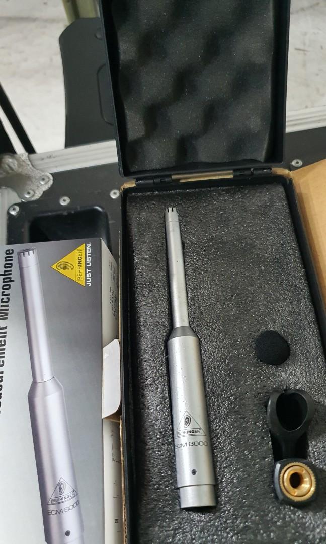Behringer ECM8000 calibration measurement mic (only 1 unit left), Audio