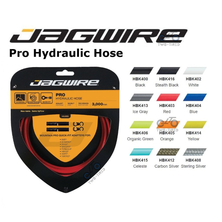 9821円 人気メーカー・ブランド Jagwire - Pro Hydraulic Disc Brake Hose Kit for Road Gravel MTN Bikes