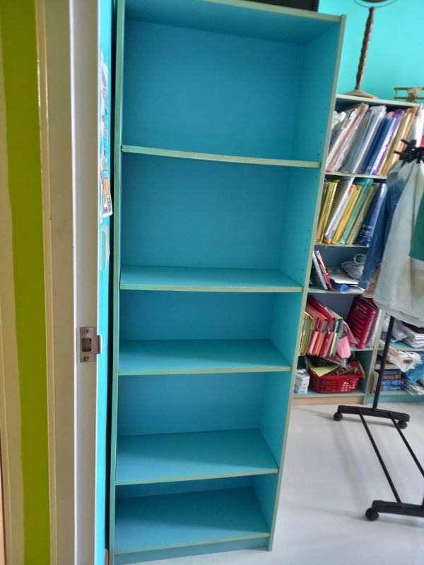 Blue IKEA Billy Book Shelf / Bookcase / / Rack L60.5 x B24 x