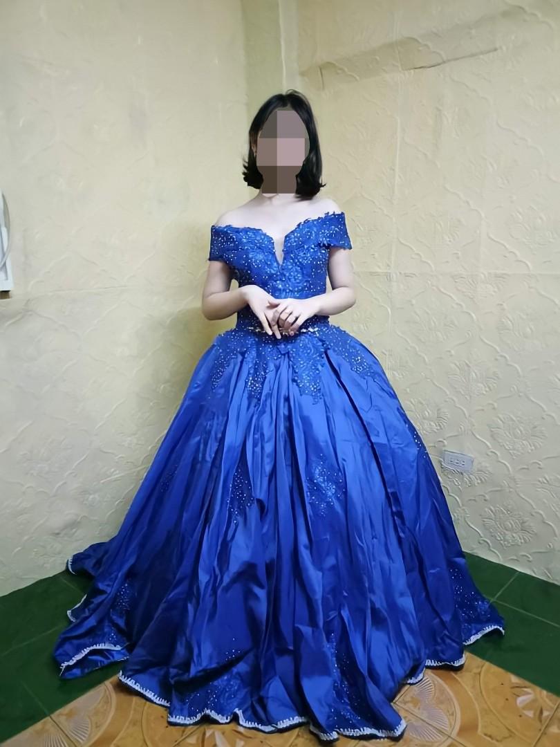 Long gown for ball top