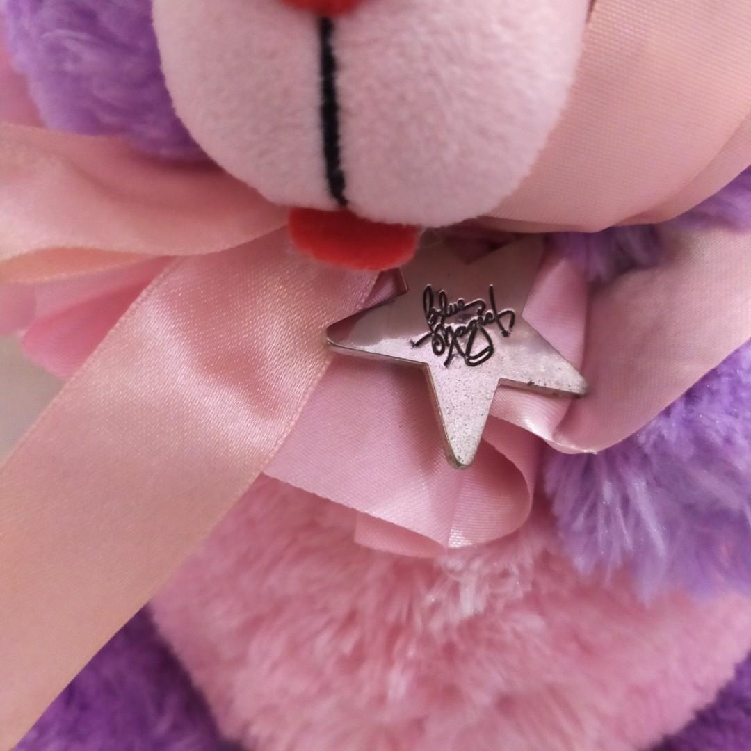 Blue Magic Purple Bear (Category: Plushies & Soft Toys) located in Las Pinas. Submitted by scarlet_stuff (Listing ID 1140533185, Image 2). Description: preloved.