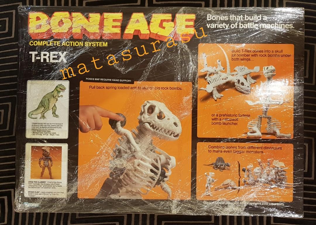 Bone Age T-Rex Kenner (1988) **RARE**, Hobbies & Toys, Collectibles ...