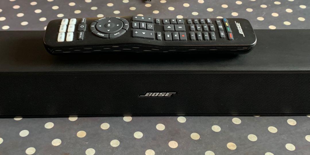 Bose Solo 5 TV sound system 電視音響系統內置藍牙喇叭技術讓您可透過