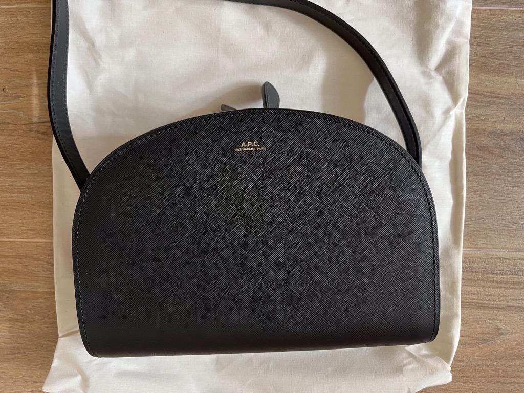 Apc demi sales lune saffiano