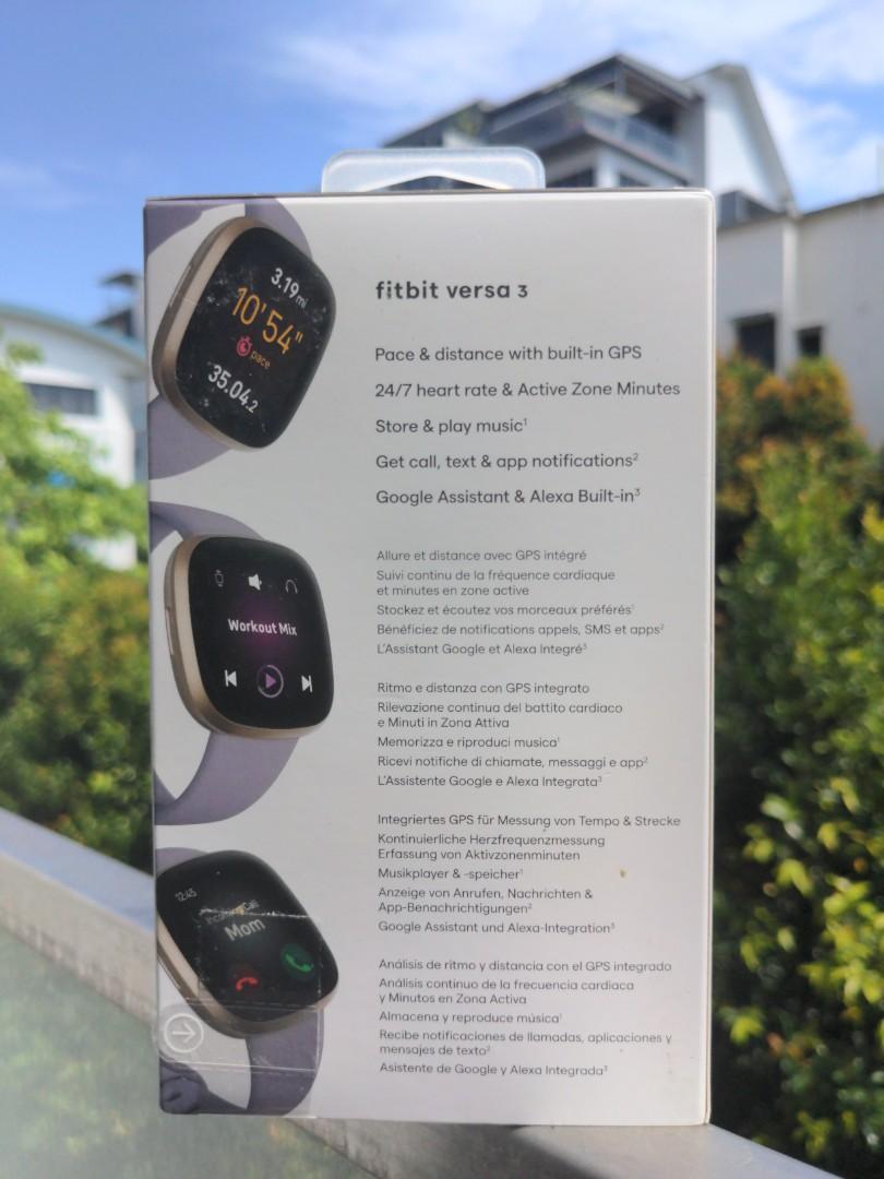 Fitbit versa outlet gps intégré