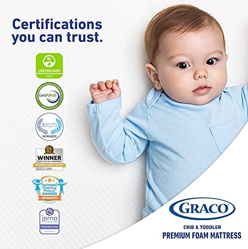 Graco premium foam sales crib mattress reviews