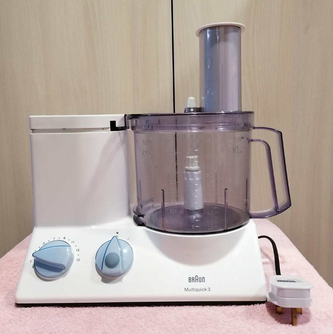 Braun k600 multiquick 3 food processor, TV & Home Appliances, Kitchen