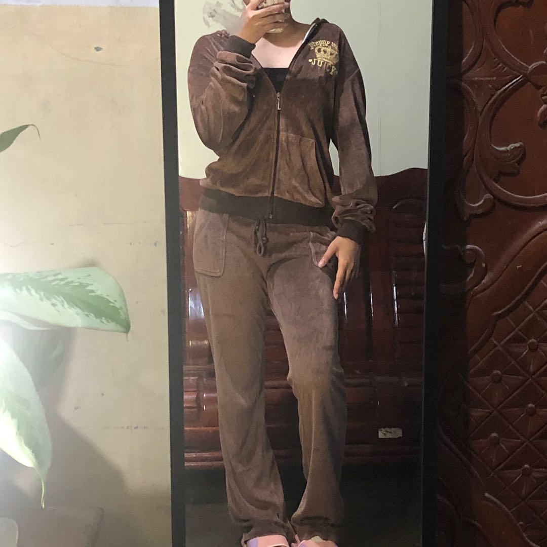 brown juicy couture jacket
