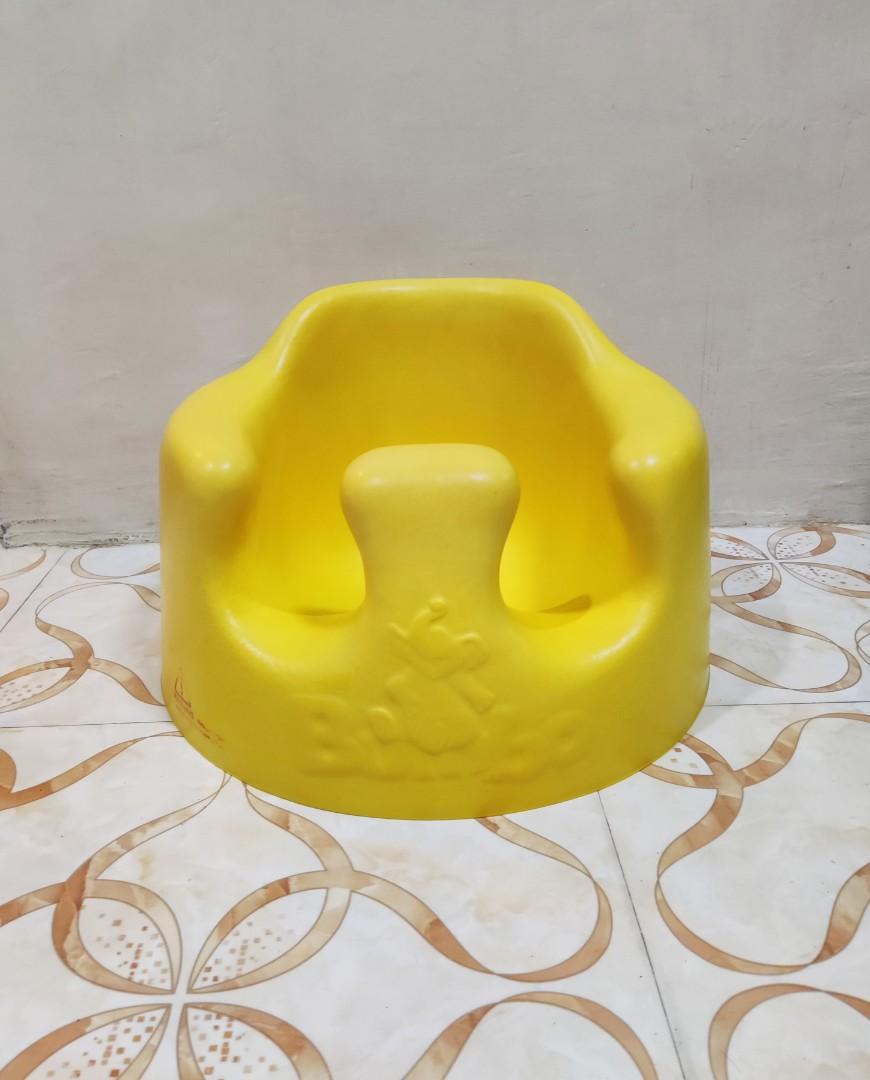 Bumbo Seat Yellow Babies Kids Nursing Feeding Baby High
