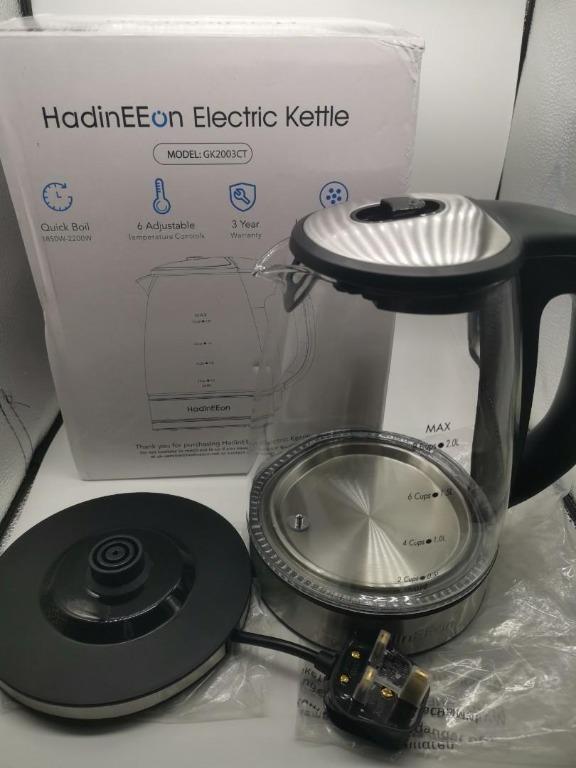MAKE TEA OR COFFEE QUICK - HadinEEon Electric Kettle Review 