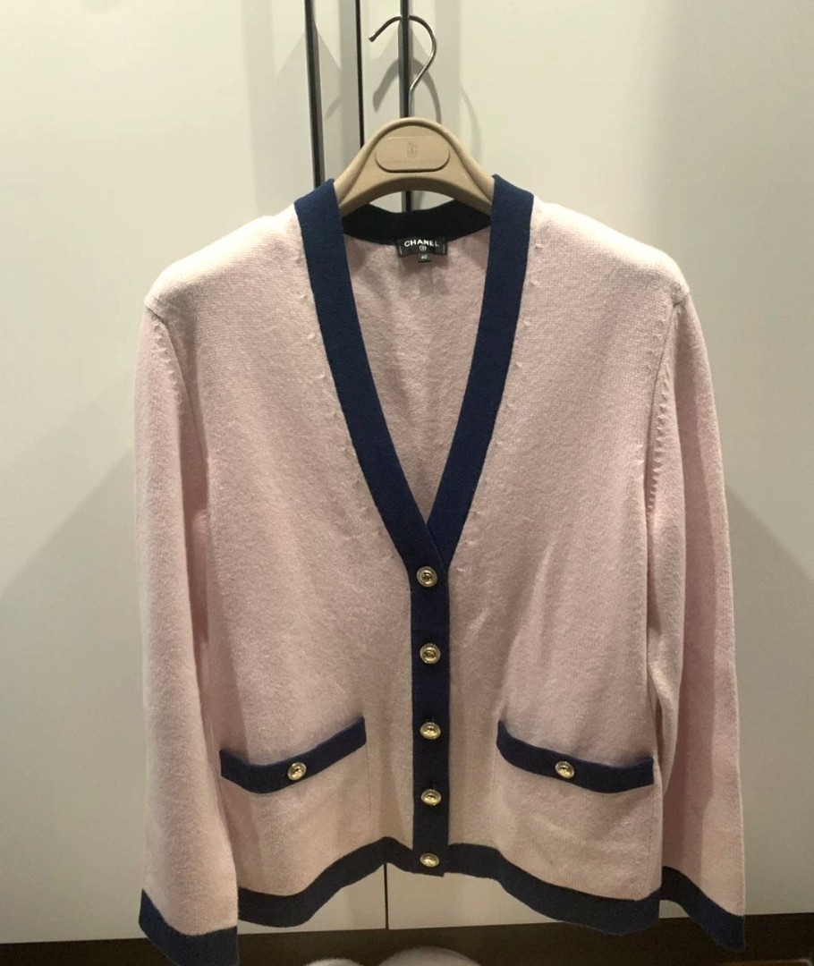 Chanel 2021 Cashmere Cardigan, 名牌, 服 